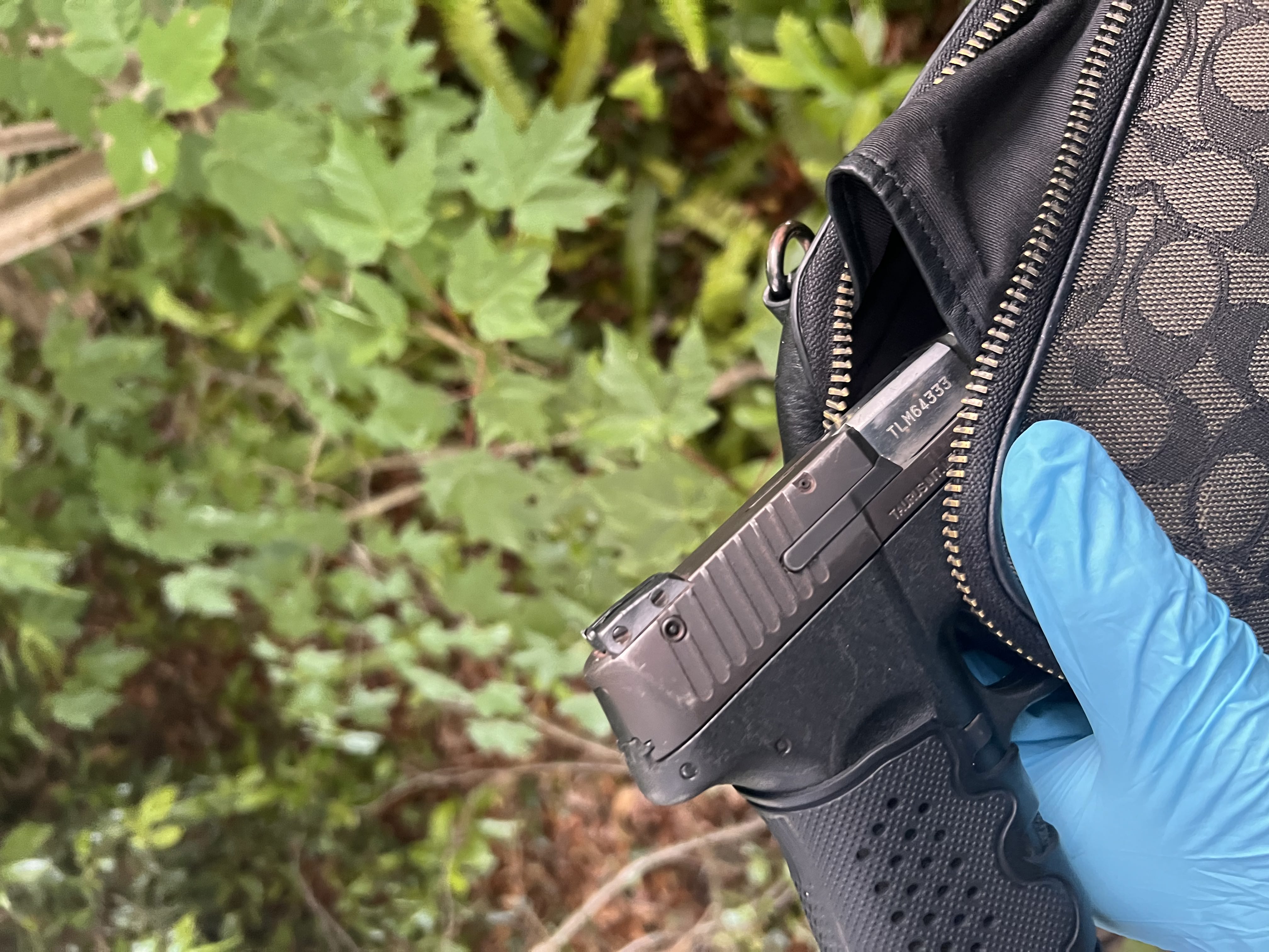 Deputies found the gun used in the incident, along with a black ski mask and black hoodie