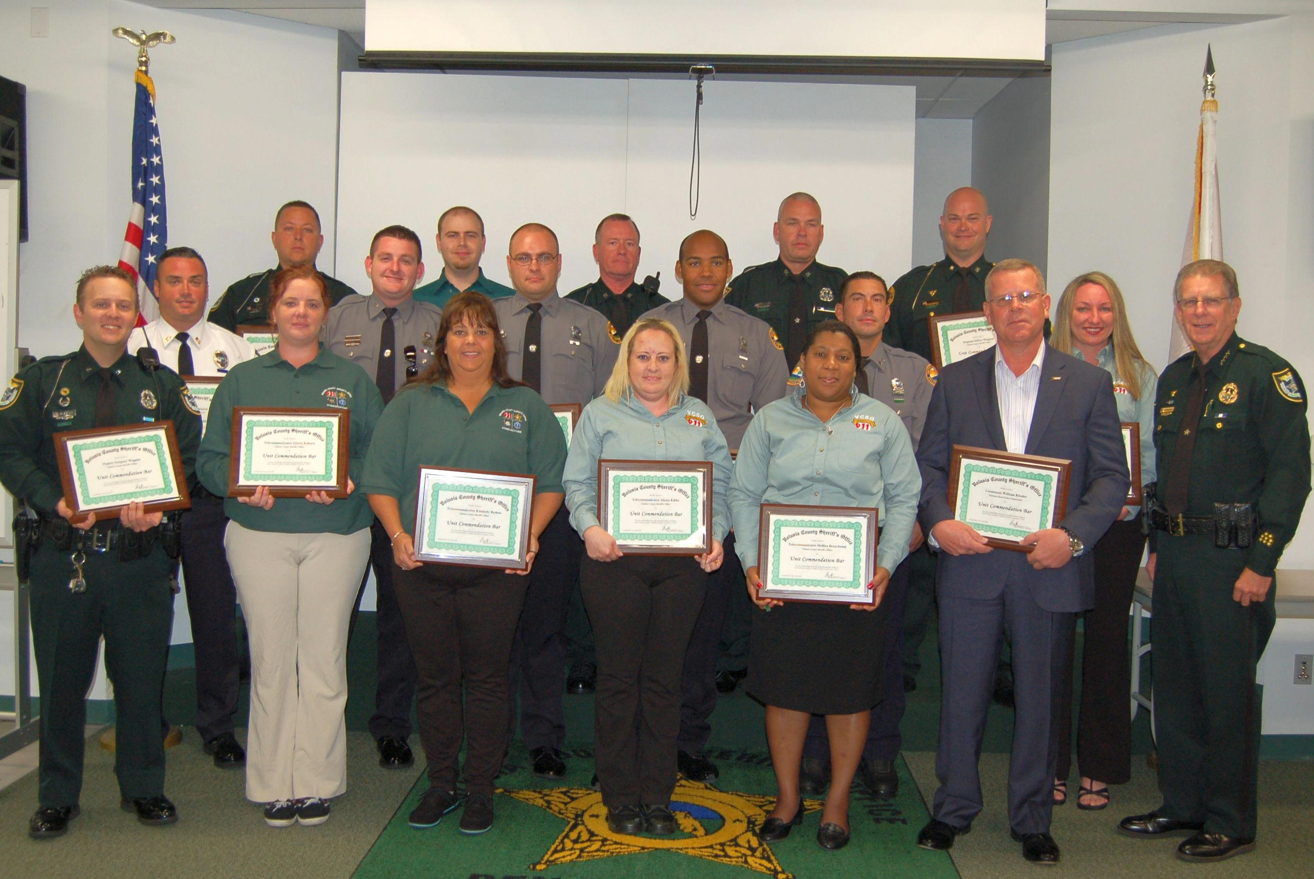 Sheriff Johnson Honors Team That Worked Hospital Shooting Image