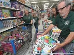 Heavy-Hearted Longtime Volusia Sheriff's Office Helper Shops For Kids Image