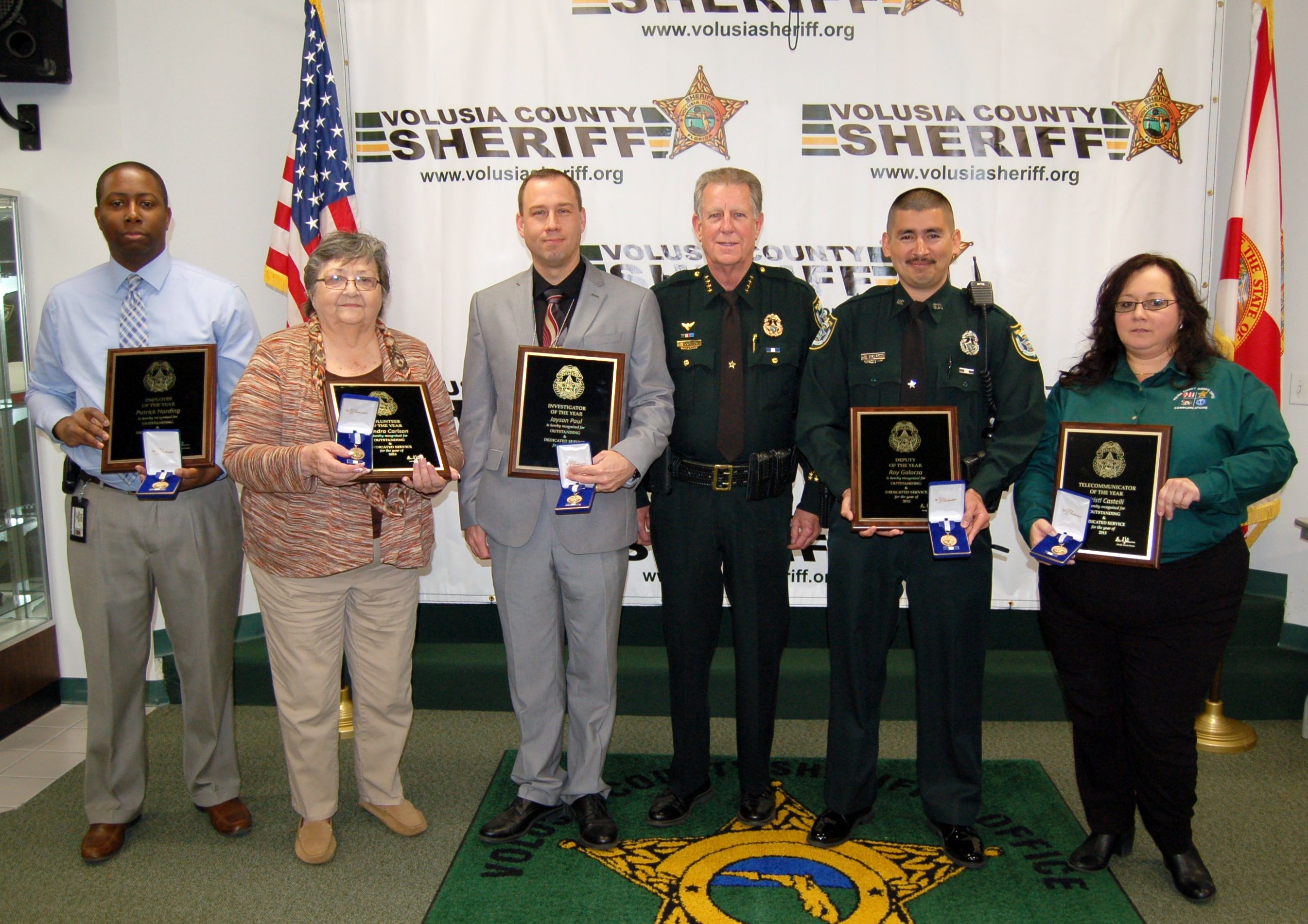 Sheriff's Office Honors Its Top Employees Of 2015 Image
