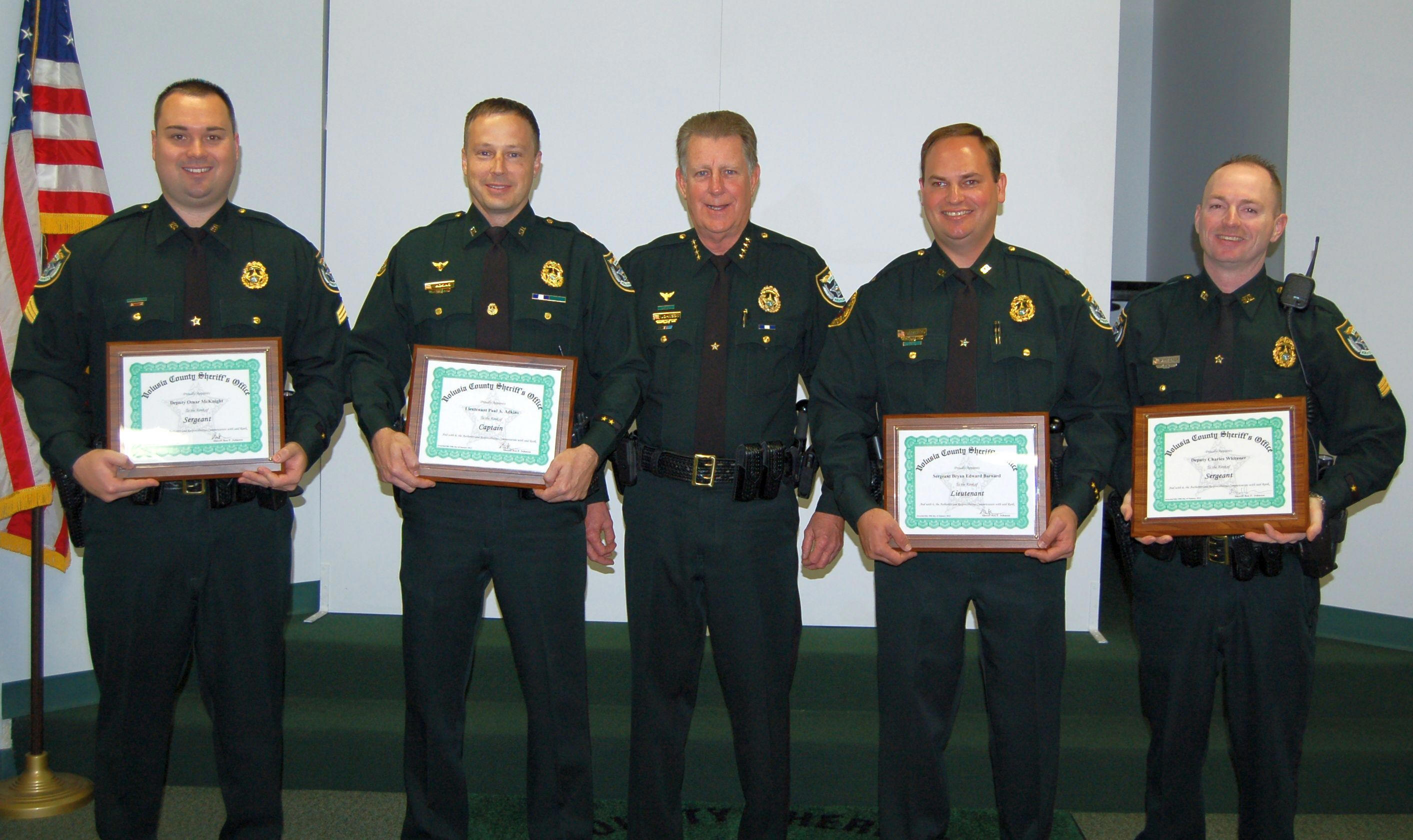New Captain Tops List Of Sheriff's Office Promotions Image