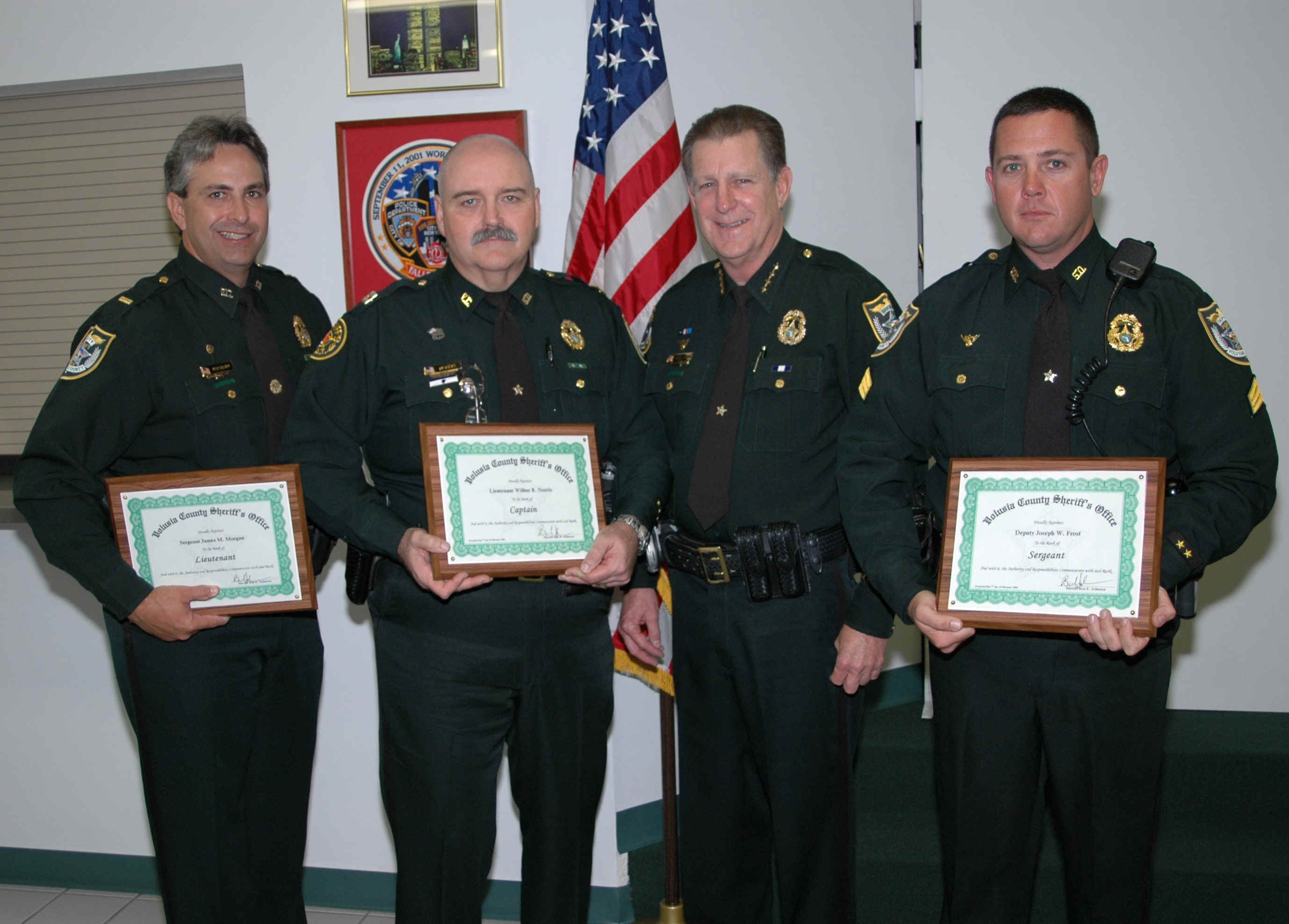 Sheriff Johnson Taps New Major Image